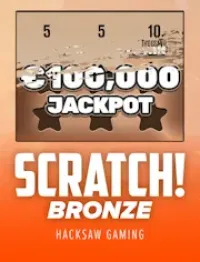 scratch bronze slot logo